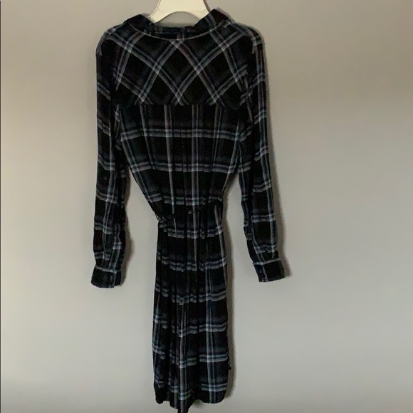 plaid comfy fall dress - Picture 4 of 5